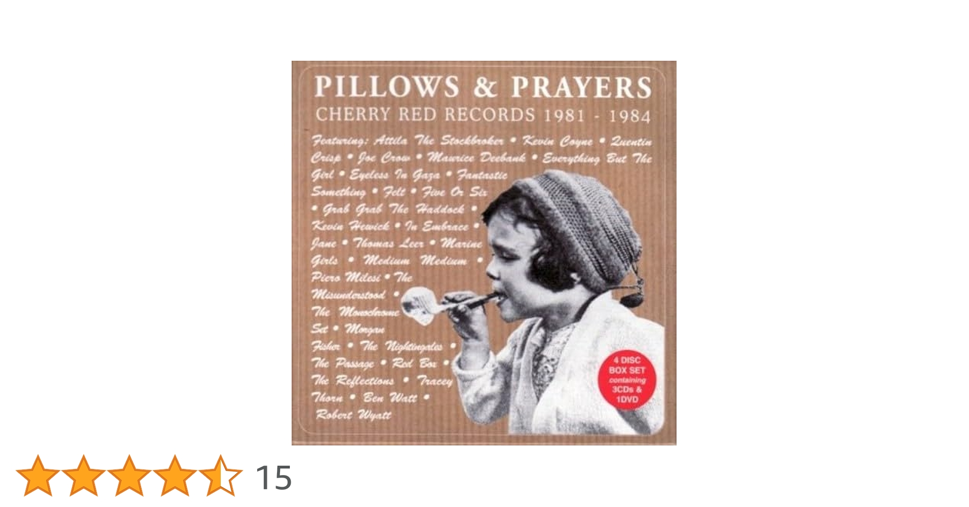 【3CD・DVDレア盤】Pillows Prayers / Cherry Red Pillows & Prayers (Cherry Red Records 1982-1983) - Pillows